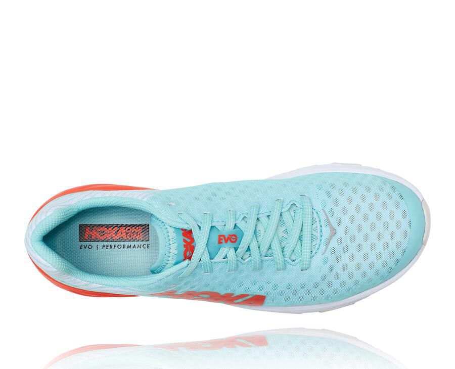 Hoka One One ランニングシューズ メンズ 青 - Carbon EVOロケット - VU2186795